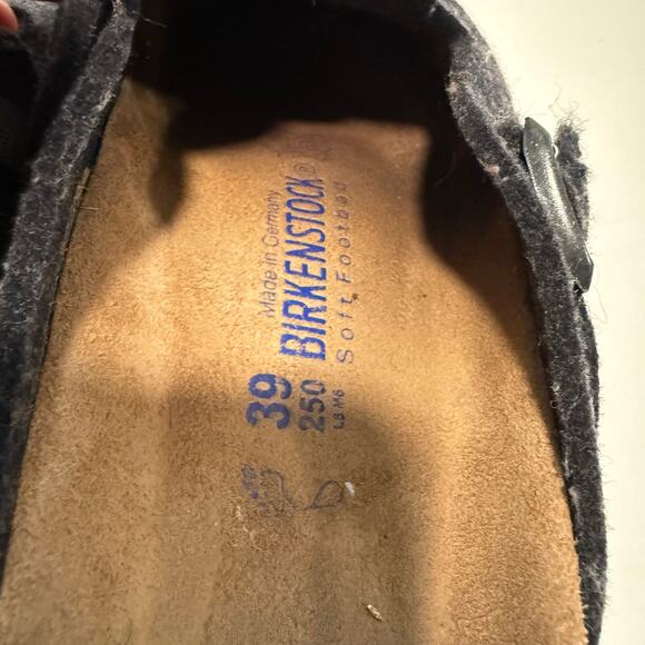 Birkenstock Boston Wool Clogs - Picture 7 of 8